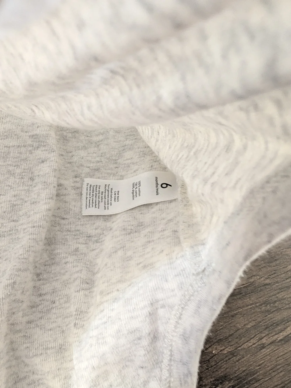 Carter's | Navy Dinosaur & Heather Gray Long Sleeve Onesies - 6M